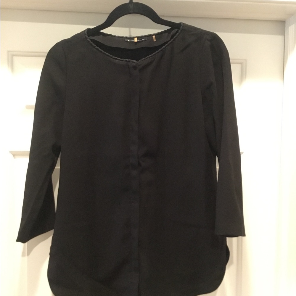 Elie Tahari Zip Tunic Size 4